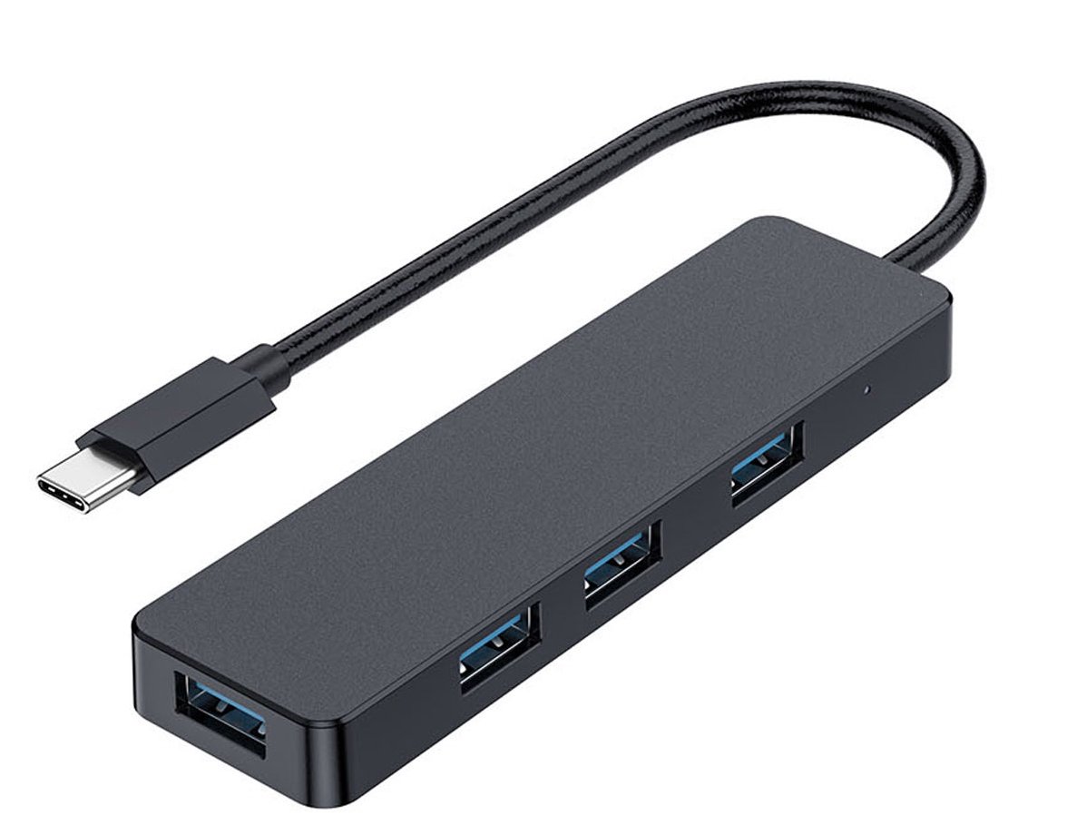 Adapteris Gembird UHB-CM-U3P4-01, USB 3.1 (Gen 1), Type-C