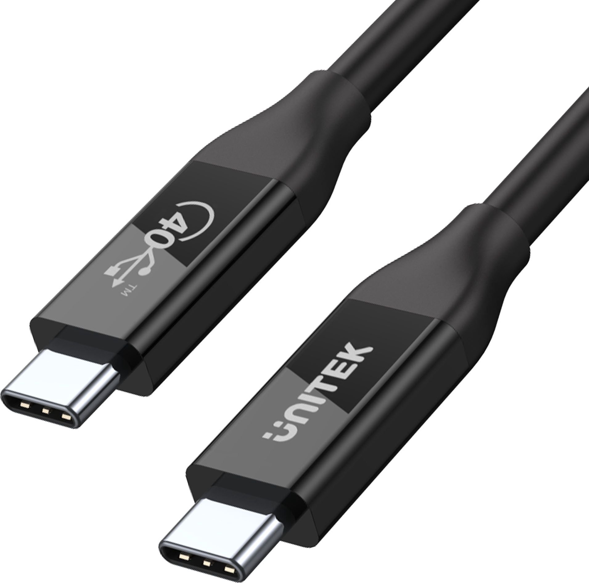 Adapteris UNITEK C14100BK-0.8M