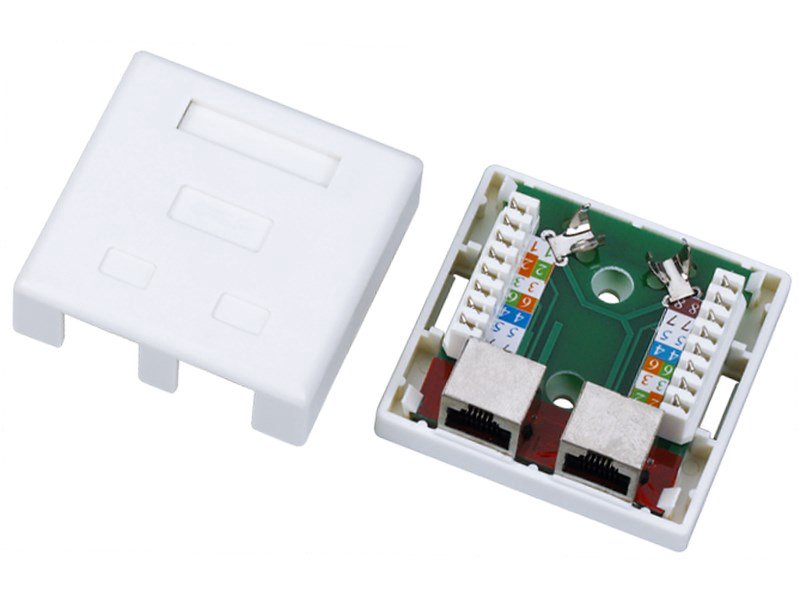 Alantec GN004 laido jungtis RJ45 Balta