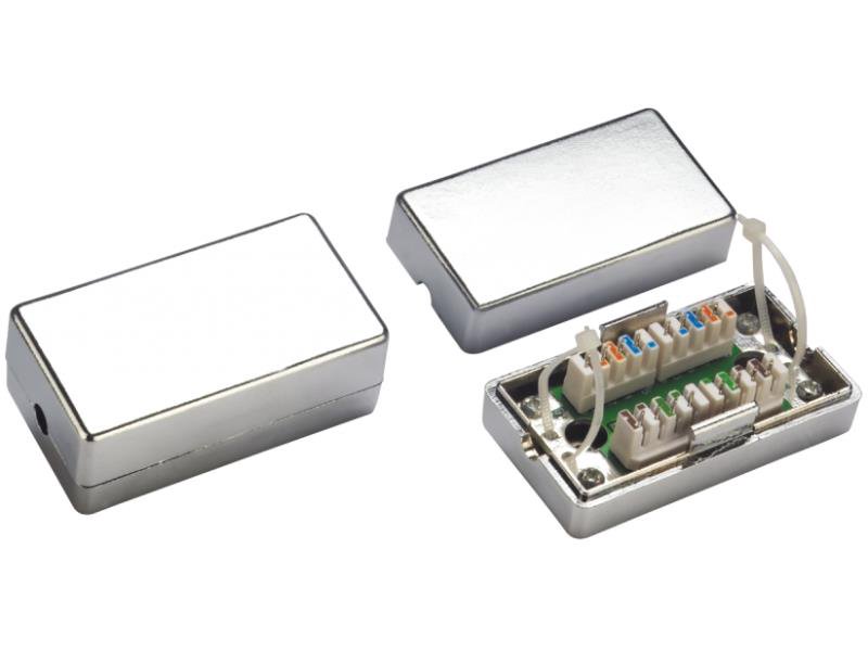 Alantec WTM09 network junction box Cat6 Silver