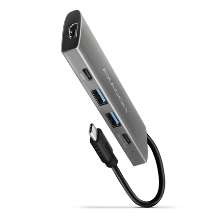 Adapteris ir šokotuvas AXAGON Multi-port USB-C 10Gbps hub, 13cm  HMC-5G21