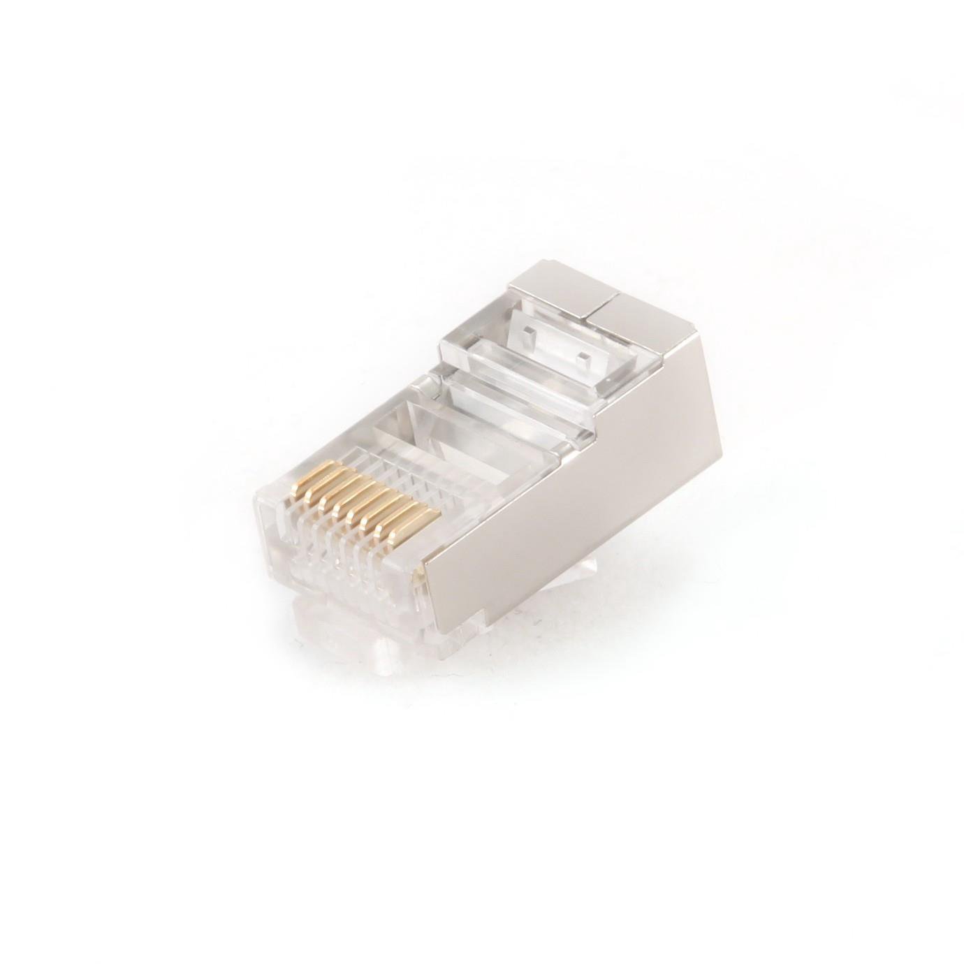 Gembird PLUG5SP/100 wire connector RJ-45 Transparent