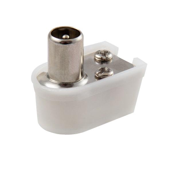 Adapter koncentryczny do kabli SAVIO LB0080 (Brak danych M ; kolor biały)