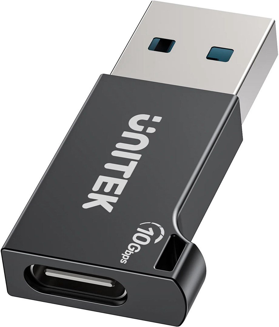 Adapteris UNITEK USB-A - USB-C 10Gbps
