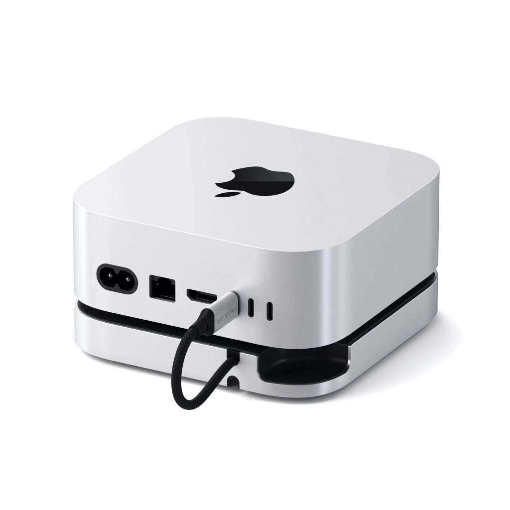 Satechi Mac Mini M4 Stand & Hub with M.2 NVMe SSD slot