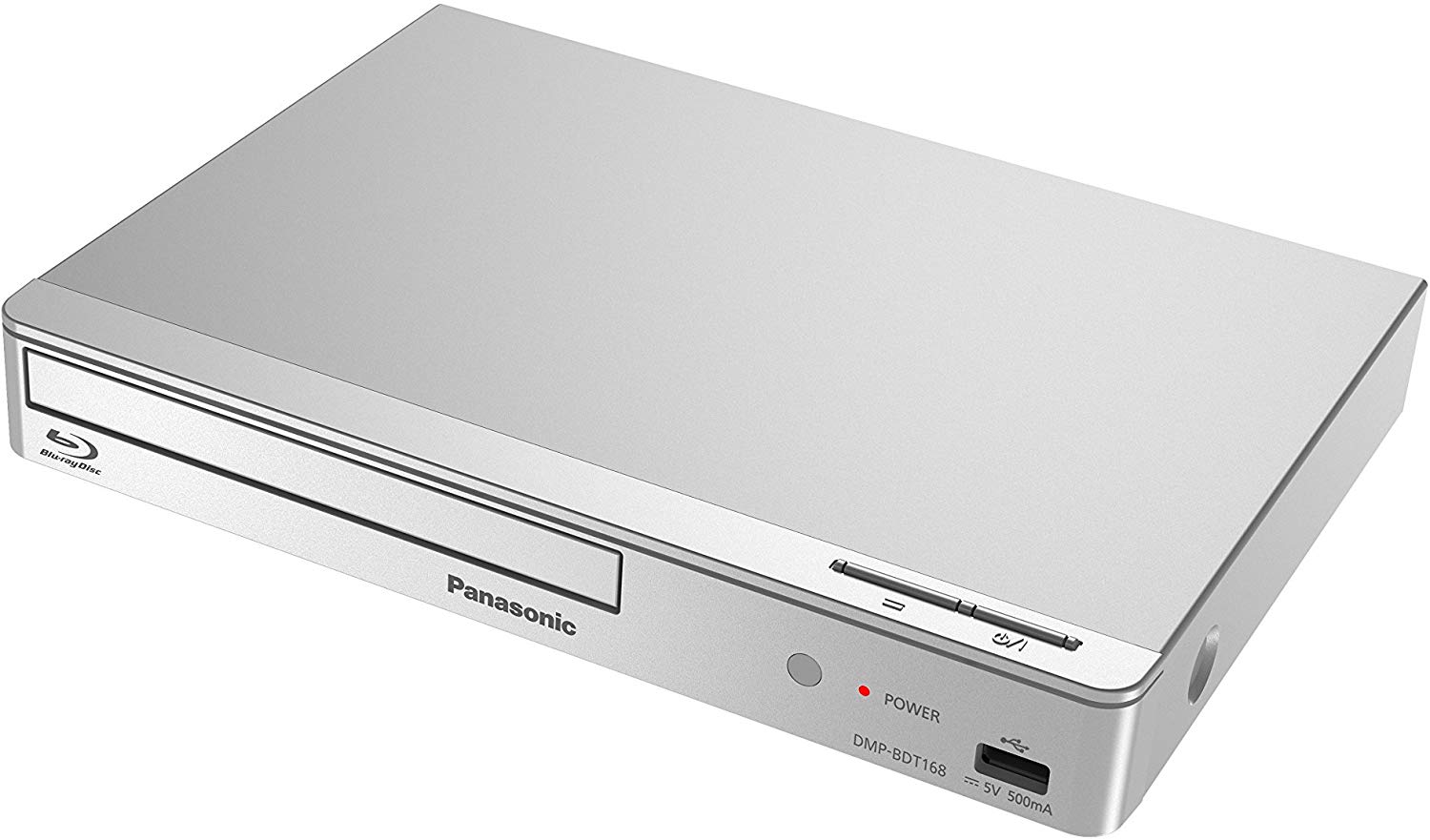 Panasonic Blu-ray Disc Player DMP-BDT168EG DVD-Video, MP3, WMA, JPEG, WAV, XviD, AAC, AVCHD, MKV, CD-DA, FLAC, MPO, BD-MV, ALAC USB connectivity