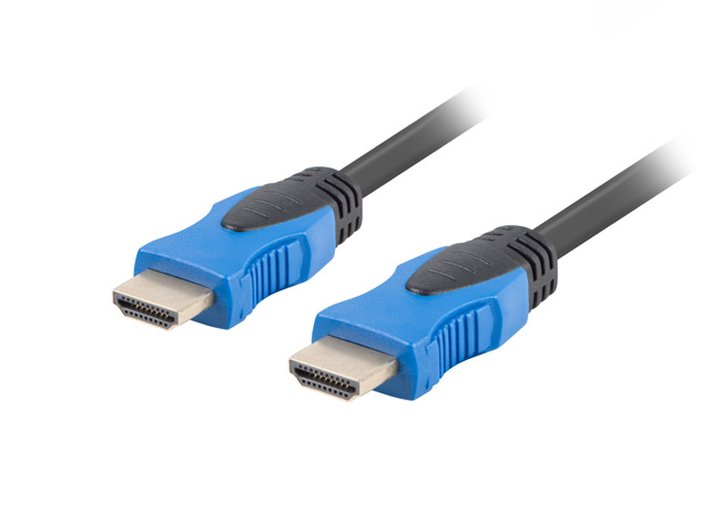 Lanberg HDMI M/M V2.0 Cable 4K CU | CA-HDMI-20CU-0100-BK | HDMI to HDMI | 10 m