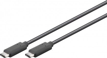 USB kabelis Goobay 66509 USB-C 3.1 3 m, Black