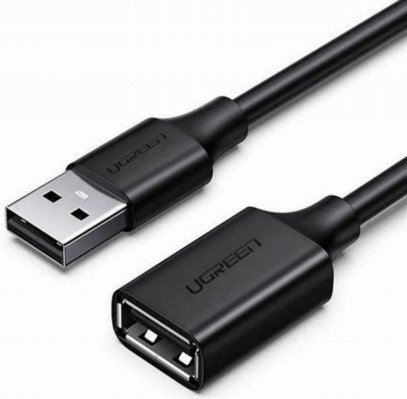 Ugreen 10316 USB kabelis USB 2.0 2 m USB A Juoda