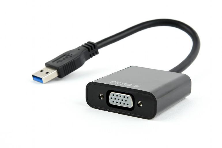 Adapteris GEMBIRD AB-U3M-VGAF-01