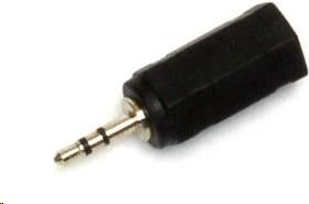 AV adapter PremiumCord Jack 2.5mm - Jack 3.5mm black (kjr-08)