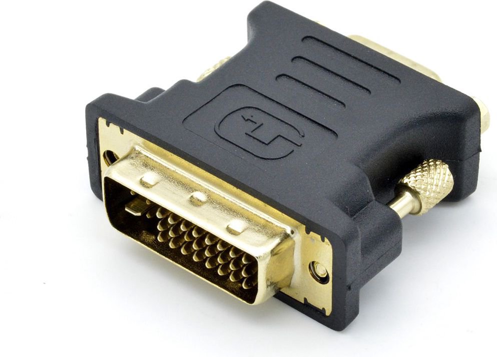 AV adapter TB Print DVI-I - D-Sub (VGA) black (AKTBXVADVIMVGAF)