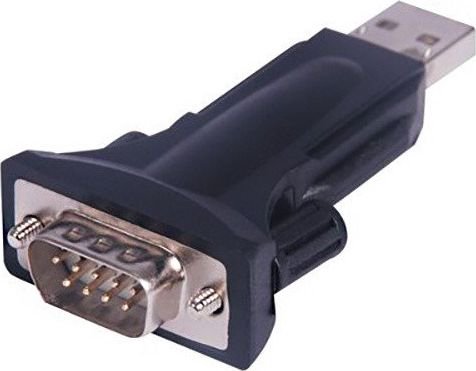 USB adapter PremiumCord USB - RS-232 Black (ku2-232a)