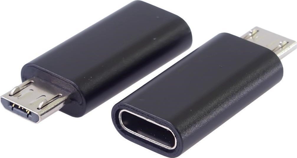 USB adapter PremiumCord USB-C - microUSB Black (kur31-20)