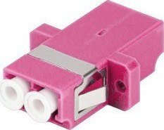 Lanberg Photooptic Adapter MM LC/UPC duplex OM4