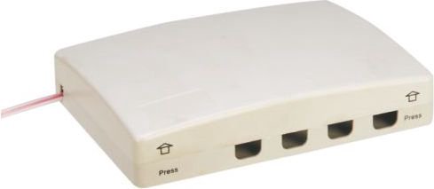 Alantec Wall sockets FTTH 4C without adapters (FOPA-4A-01)