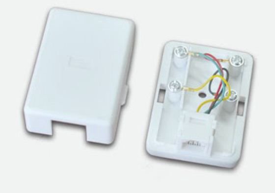 Alantec Telephone socket 1xRJ11 (6P4C) - GN009