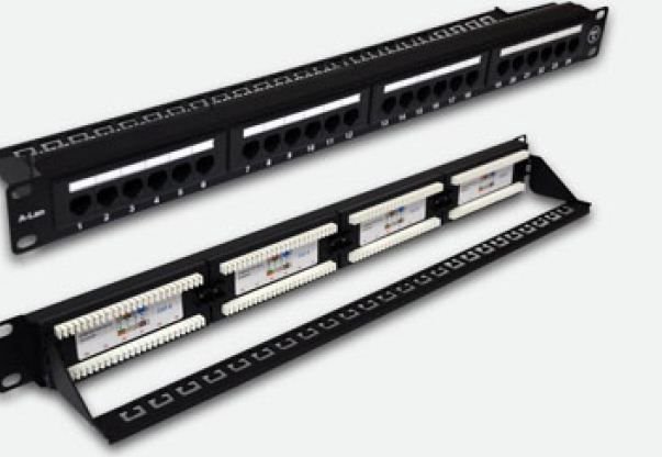 Alantec Patchpanel UTP 24-port cat 6 with full support - PK001
