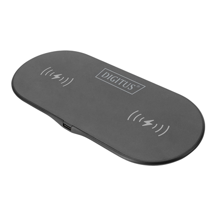 Digitus | Duo wireless charging pad | Black