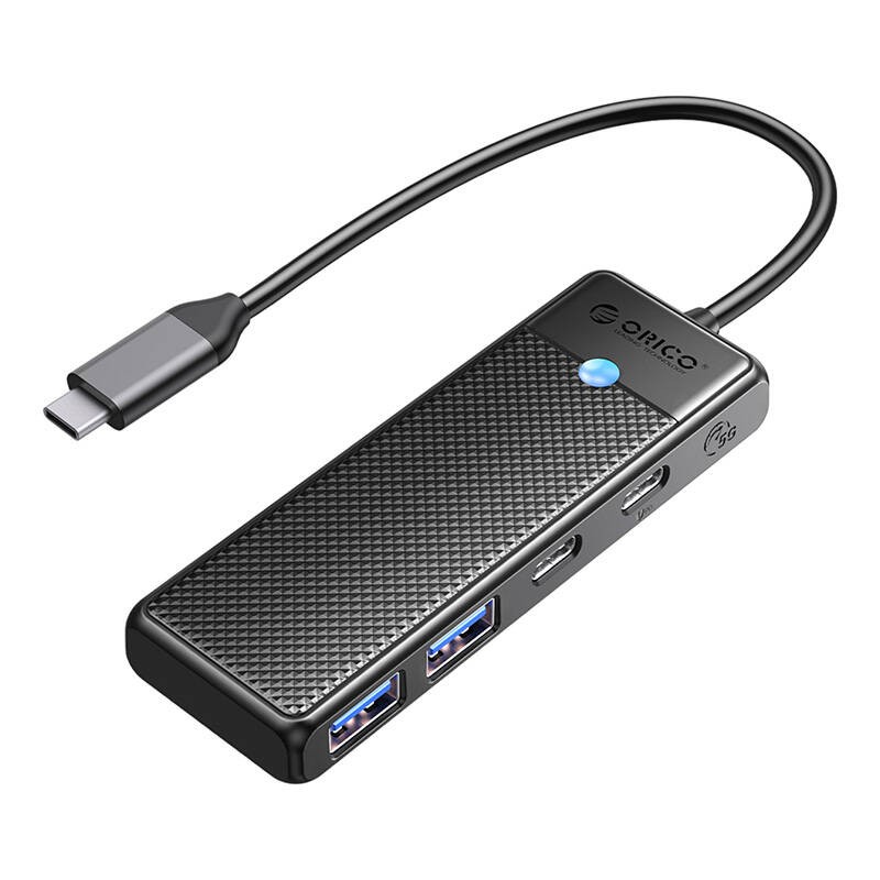 "Orico" koncentratorius 4in1 USB A3.0x2 + Type-C3.0x1 + PD100Wx1