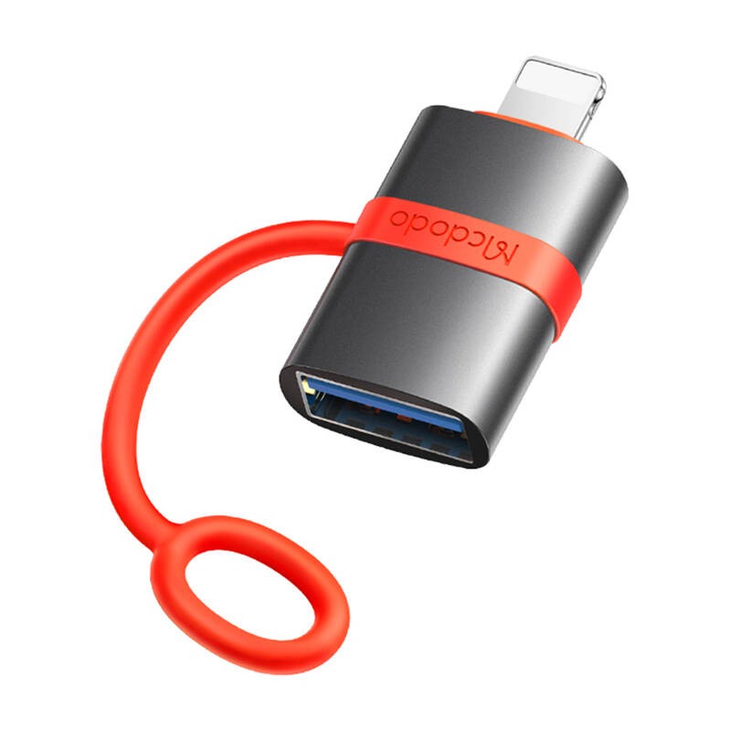 "McDodo" USB-A į "Lightning" adapteris OT-3810 (juodas)