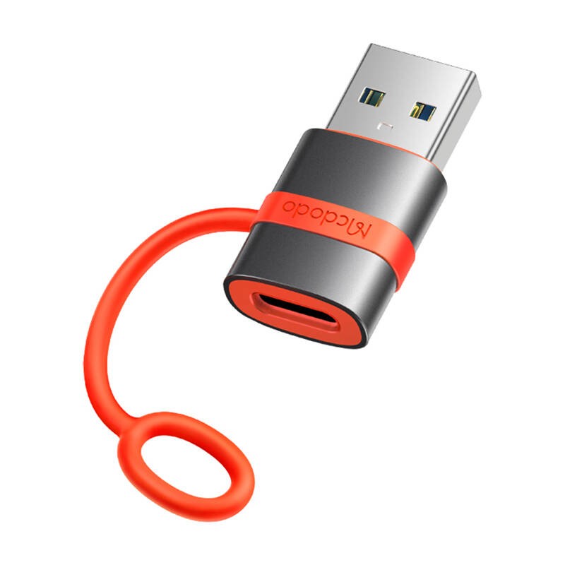 "McDodo" USB-C į USB-A adapteris OT-3800 (juodas)