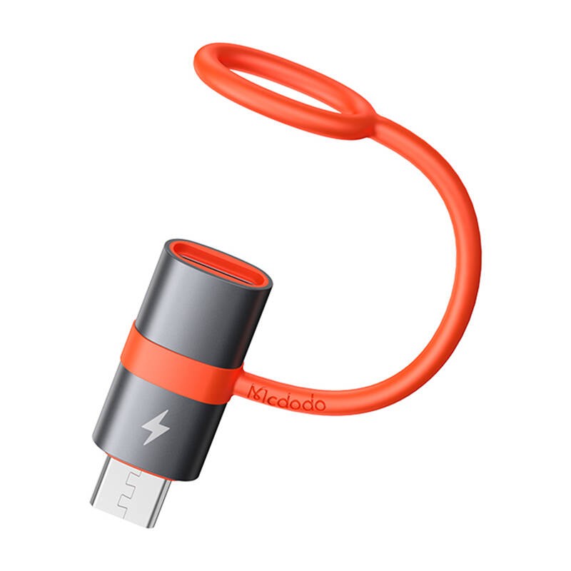 "McDodo" USB-C ir Micro USB adapteris OT-3820 (juodas)