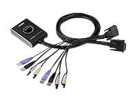 Aten 2-Port USB DVI/Audio Cable KVM Switch with Remote Port Selector | Aten | 2-Port USB DVI/Audio Cable KVM Switch with Remote Port Selector