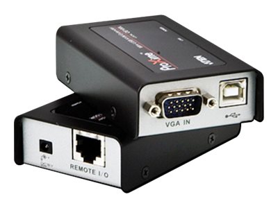 Aten USB VGA Cat 5 Mini KVM Extender (1280 x 1024@100m) | Aten | Extender | USB VGA Cat 5 Mini KVM Extender