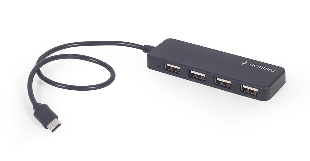 Audio kabelis Gembird  4-port USB Type-C Hub  UHB-CM-U2P4-01