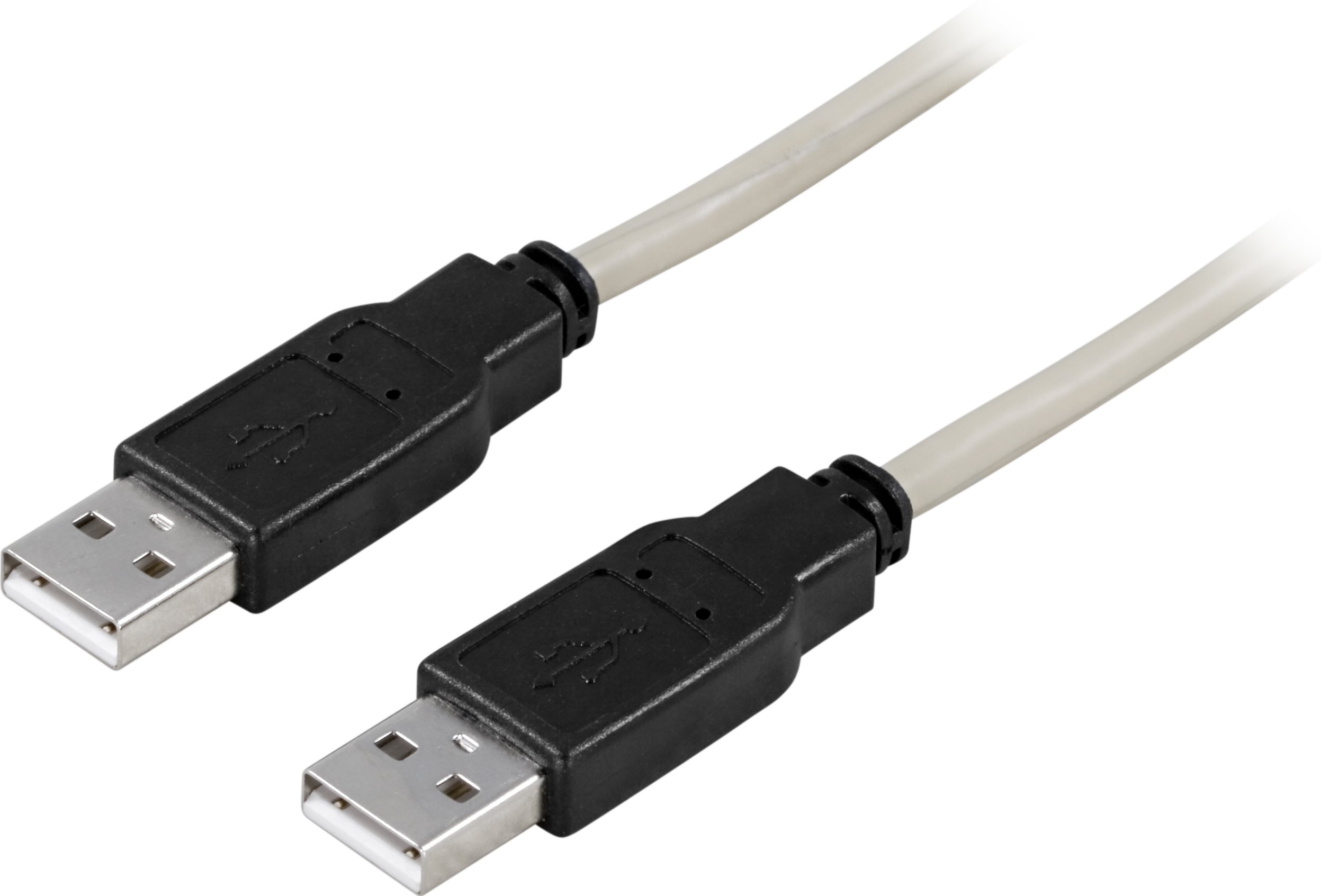 DELTACO USB 2.0 kabelis, Type A ha - Type A ha, 5mKontaktai: 4-pin USB tipo A - maleJungimas: 4-pin