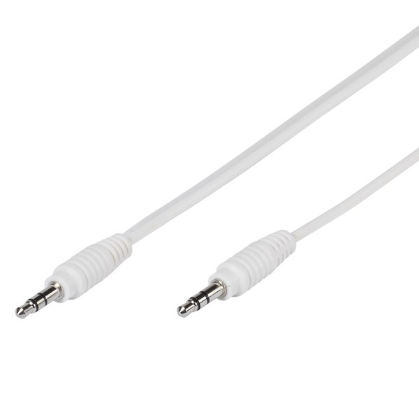 Vivanco cable 3.5mm - 3.5mm 1m, white (35811)