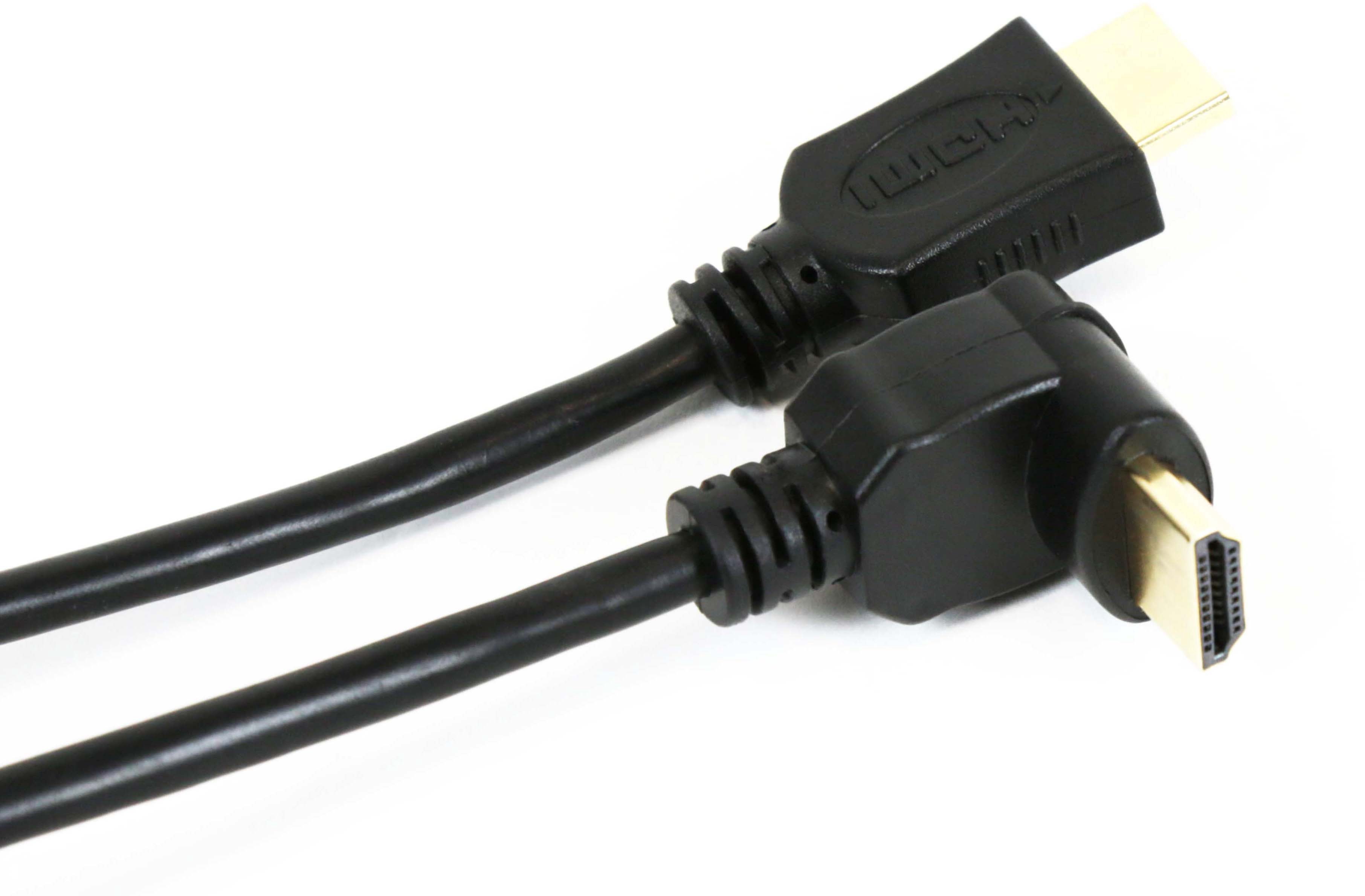 Omega cable HDMI 1.4 Angular 3m (41853)