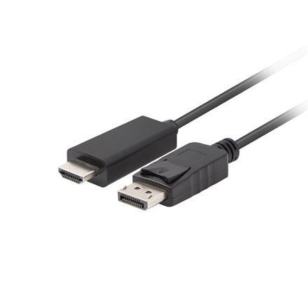 Kabelis Lanberg DisplayPort to HDMI Cable 	CA-DPHD-11CC-0030-BK 3 m