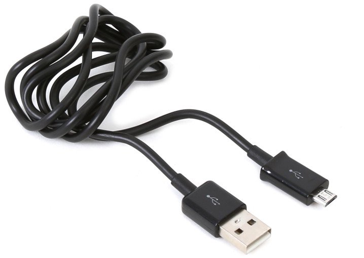 Platinet cable microUSB 1m, black