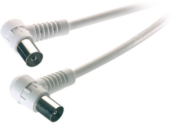 Vivanco coaxial cable angled 5m (48035)