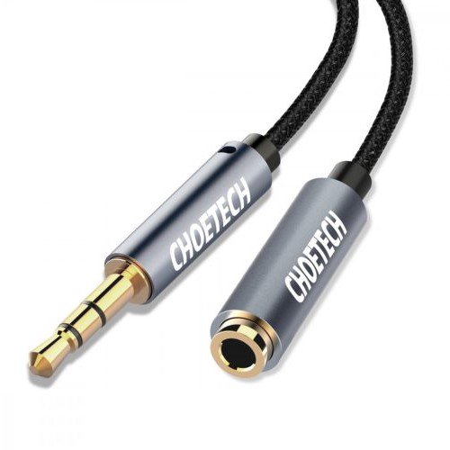 Audio kabelis CHOETECH 3.5mm, M-F, 2m