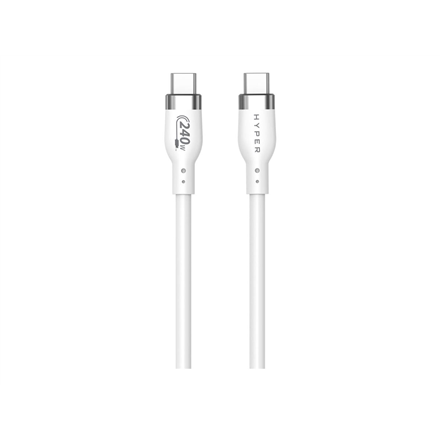 Hyper 1M Silicone 240W USB-C Charging Cable  USB-C to USB-C