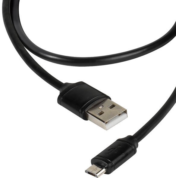 Vivanco cable microUSB - USB 2.0 1.2m (36251)