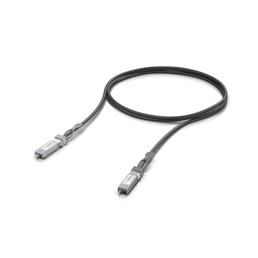 Ubiquiti UACC-DAC-SFP10-1M „InfiniBand“ arba pluoštinis optinis kabelis SFP+ Juoda