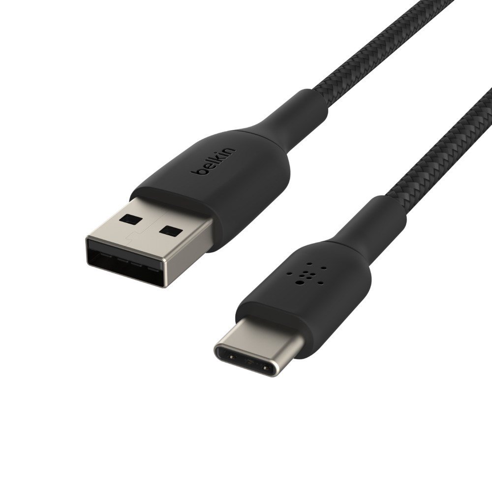 Belkin CAB002BT3MBK USB kabelis 3 m USB A USB C Juoda