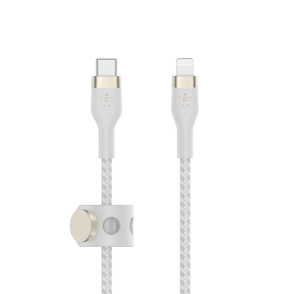 Belkin CAA011BT3MWH USB kabelis 3 m USB C USB C/Lightning Balta