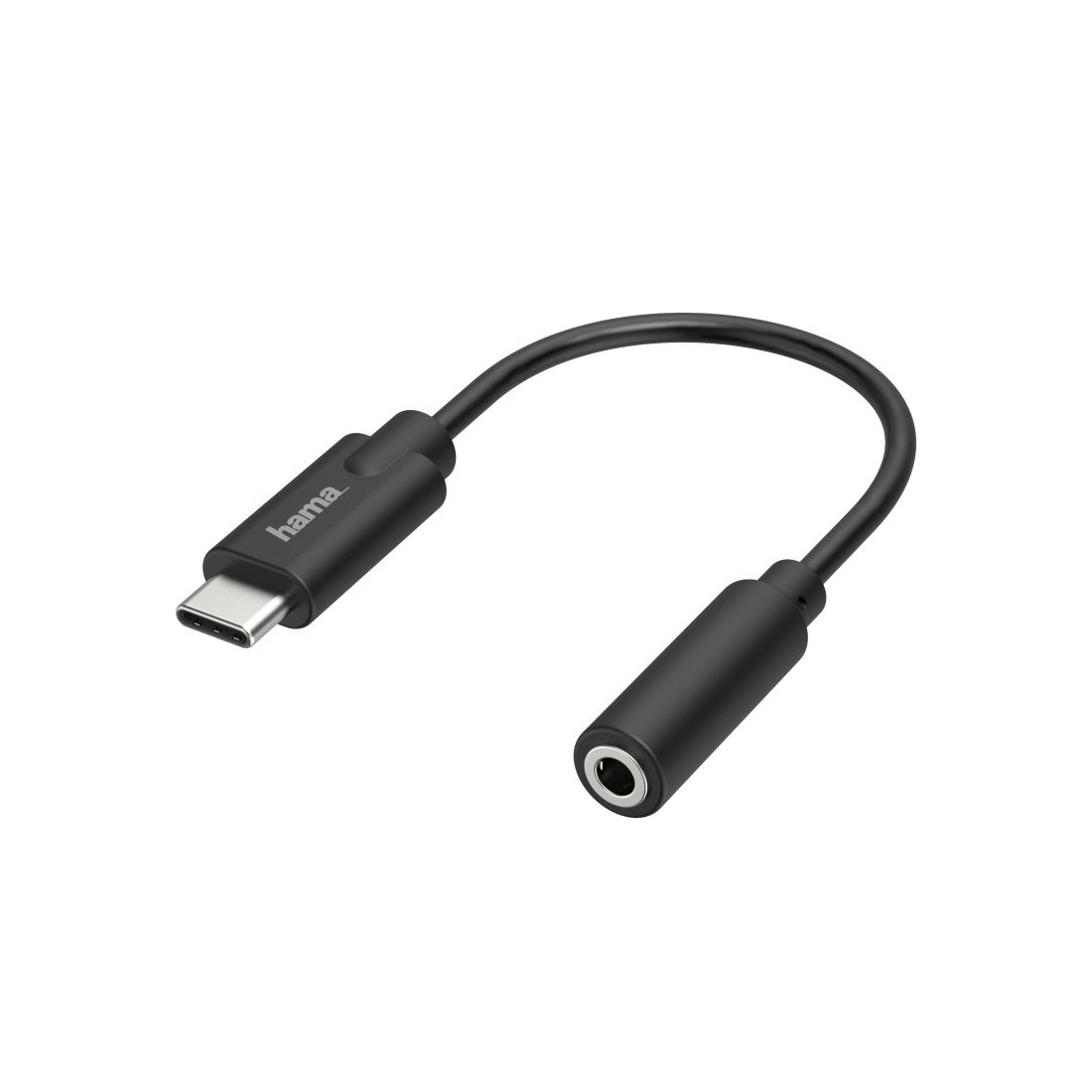 Kabelis Hama USB-C To 3.5mm,black