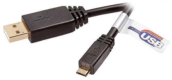 Vivanco cable USB - microUSB 1.8m (45217)