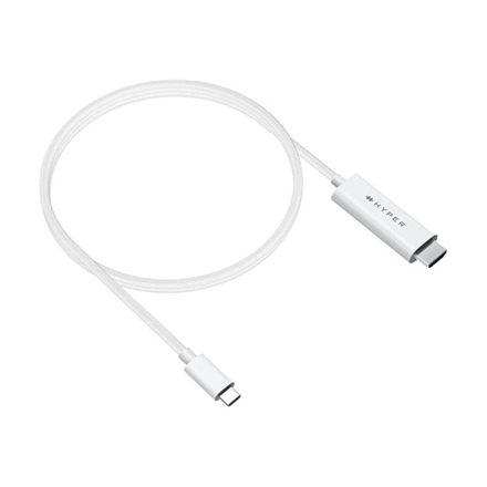 Hyper HyperDrive USB-C to HDMI 4K60Hz Cable  USB-C to HDMI 2.5 m