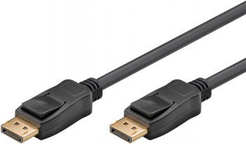 Audio kabelis Goobay  DisplayPort Connector Cable 1.4  Black  DisplayPort male  DisplayPort male