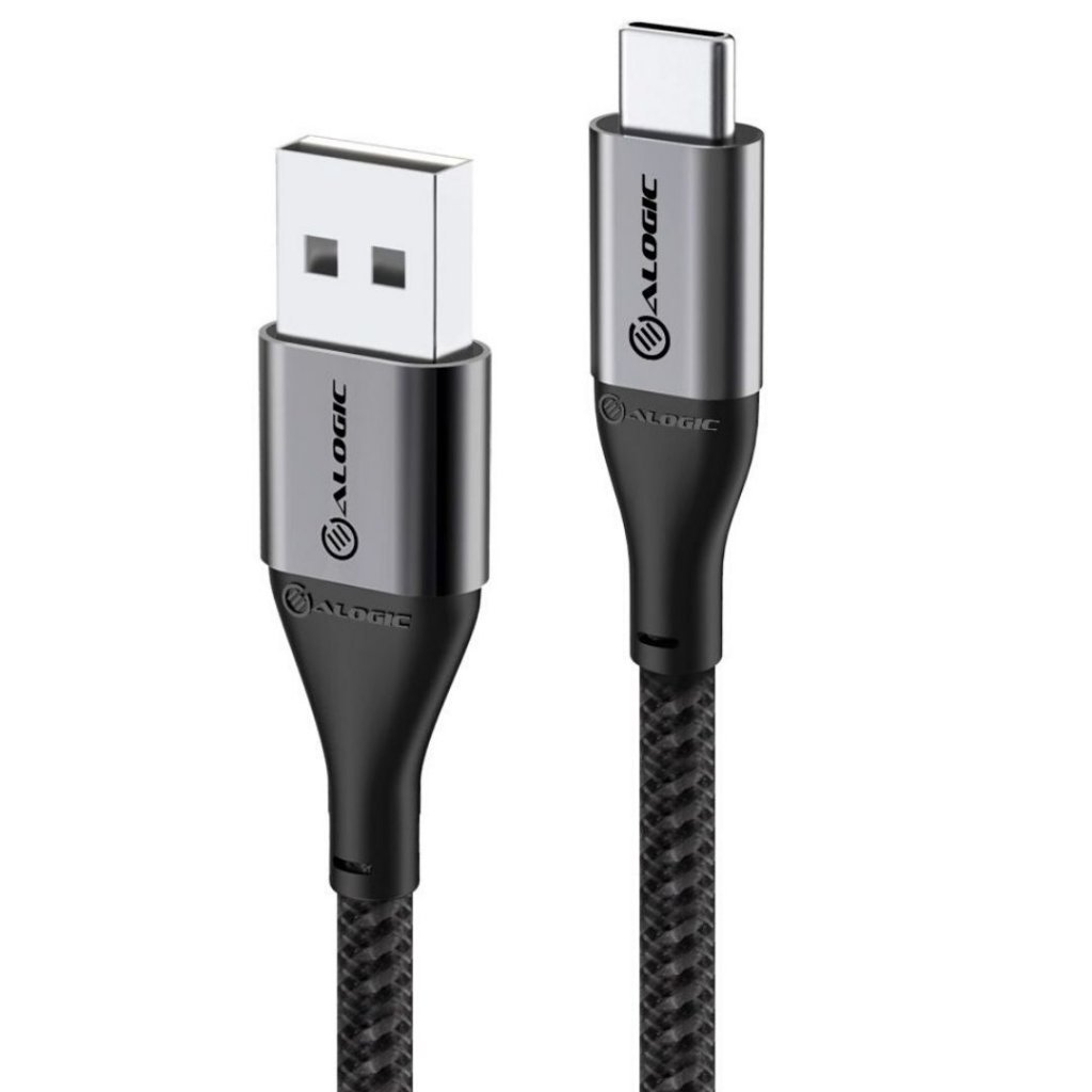 ALOGIC Ultra USB-A to USB-C cable 3A/480Mbps - Space Grey