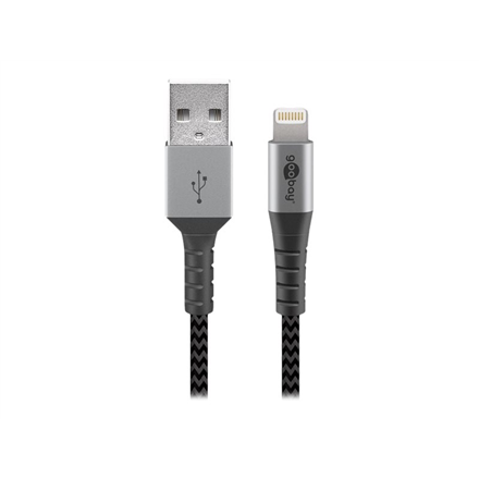 Audio kabelis Goobay  Sync and charging cable  49269  Apple Lightning to USB Type A