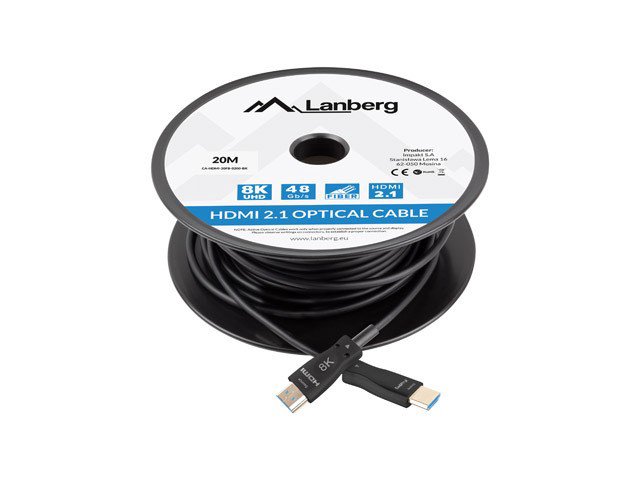 Kabelis LANBERG CA-HDMI-30FB-0200-BK