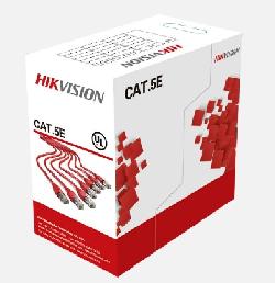 Kabelis ryšio Hikvision UTP 5E (Gysla-0.50mm, ritė 305m) DS-1LN5E-S